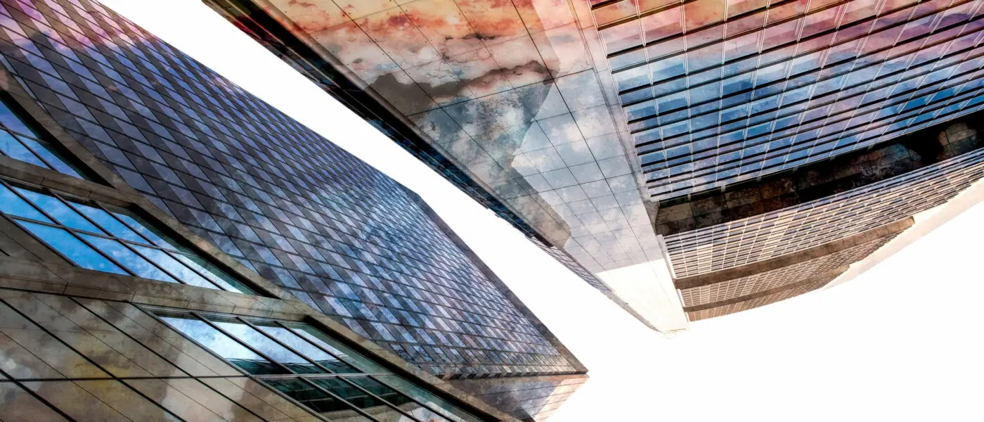 Fassade einer Bank