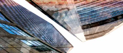 Fassade einer Bank