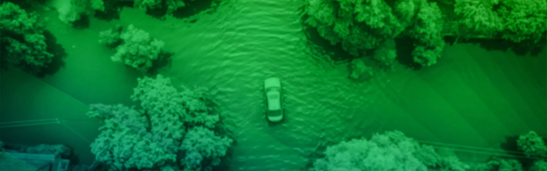 Auto im Fluß