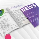 Kundenmagazin NEWS 01/2025, Titelblatt und Inhalt