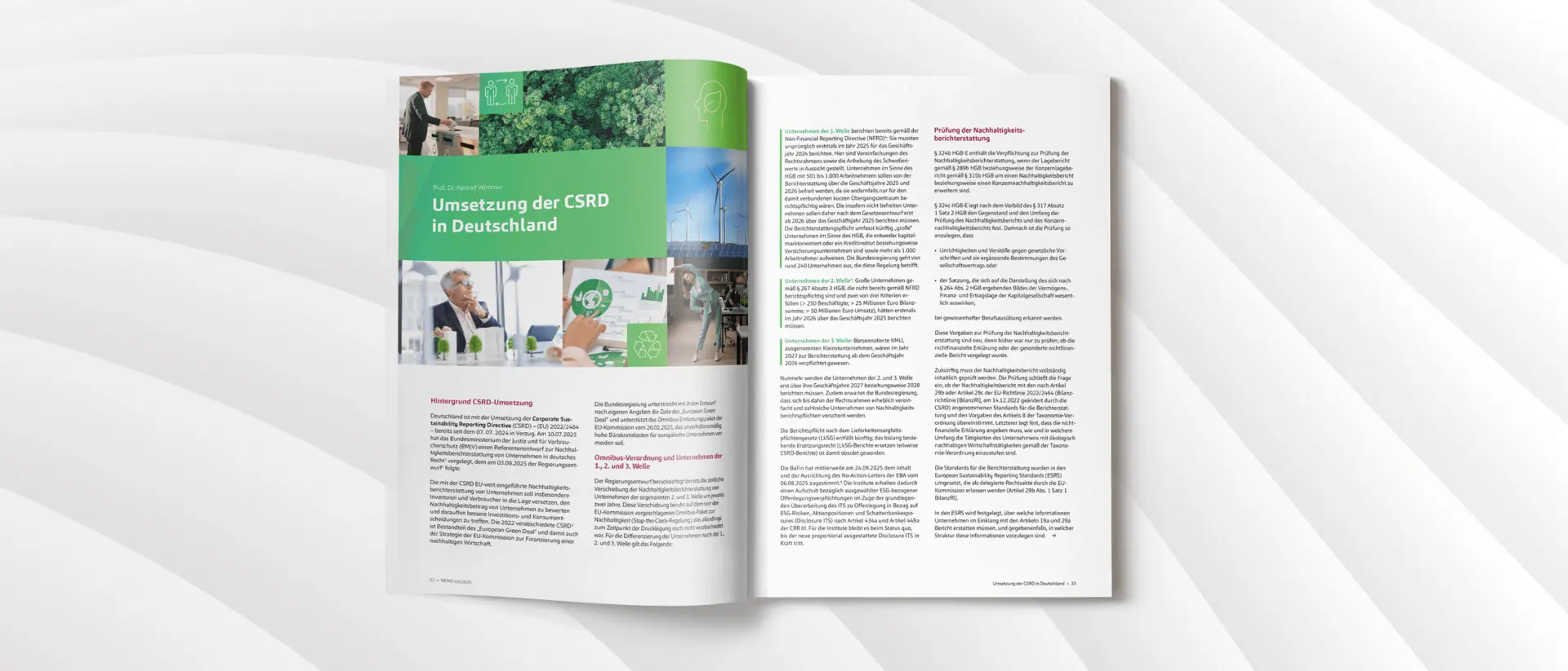 NEWS 03-2025, Artikel CSRD