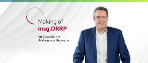 Making of Plattform msg.ORRP: Im Gespräch mit Andreas von Heymann