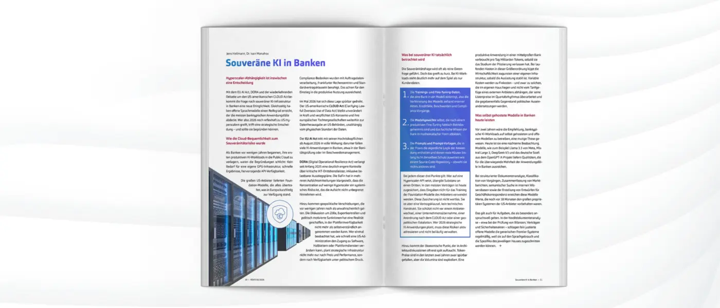 Souveräne KI, Hyperscaler Abhängigkeit, NEWS 02/2026